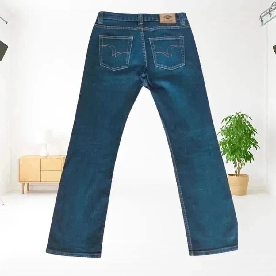Lee Cooper jeans, straight cut - medium waist - stretch texture - navy blue – photo 11